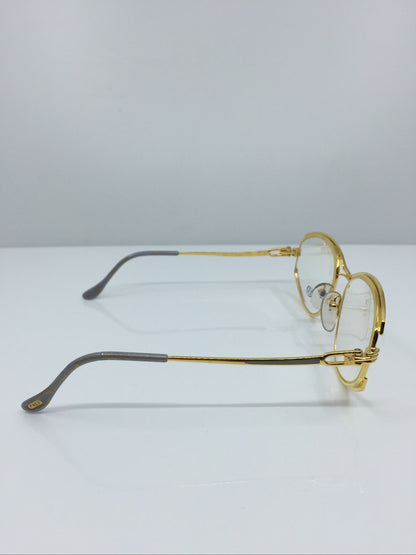 Vintage FRED Lunettes Paris Joyau Gold Eyeglasses - Super Vision Optical