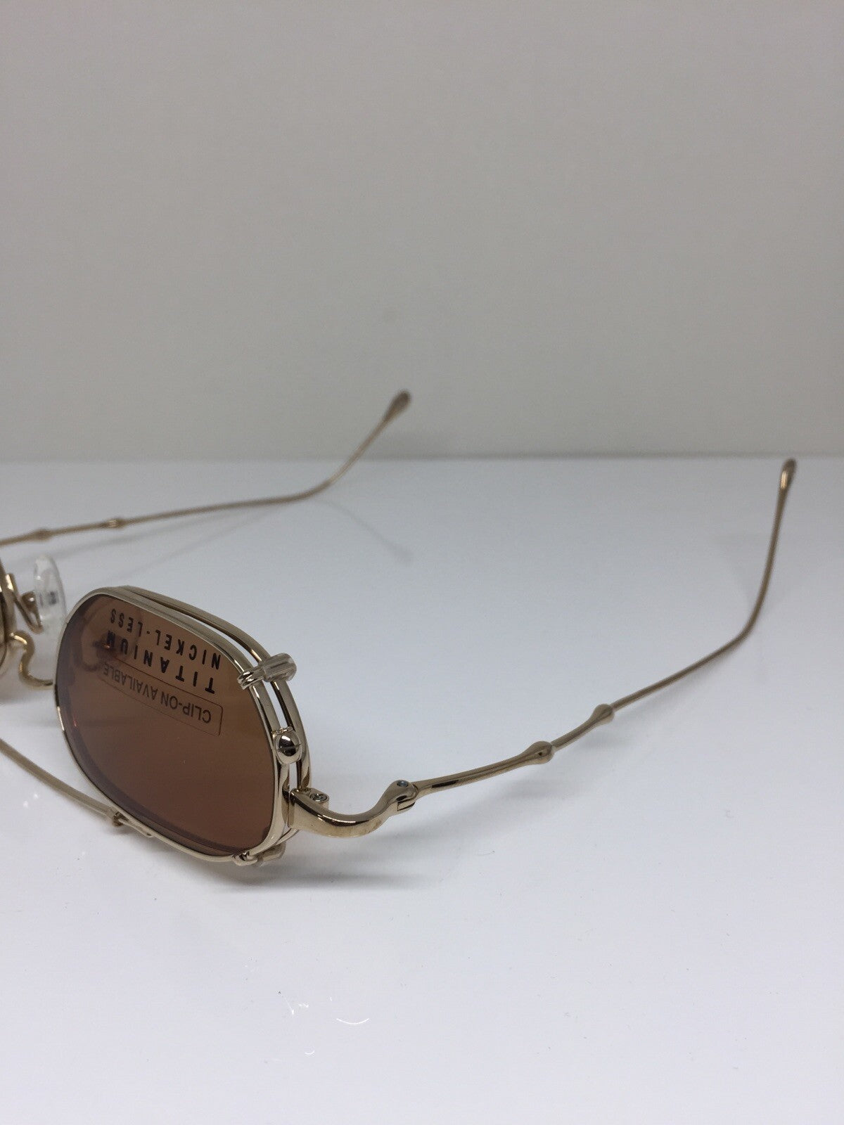 Vintage Jean Paul Gaultier JPG 55-0019 Gold Eyeglasses - Super Vision Optical