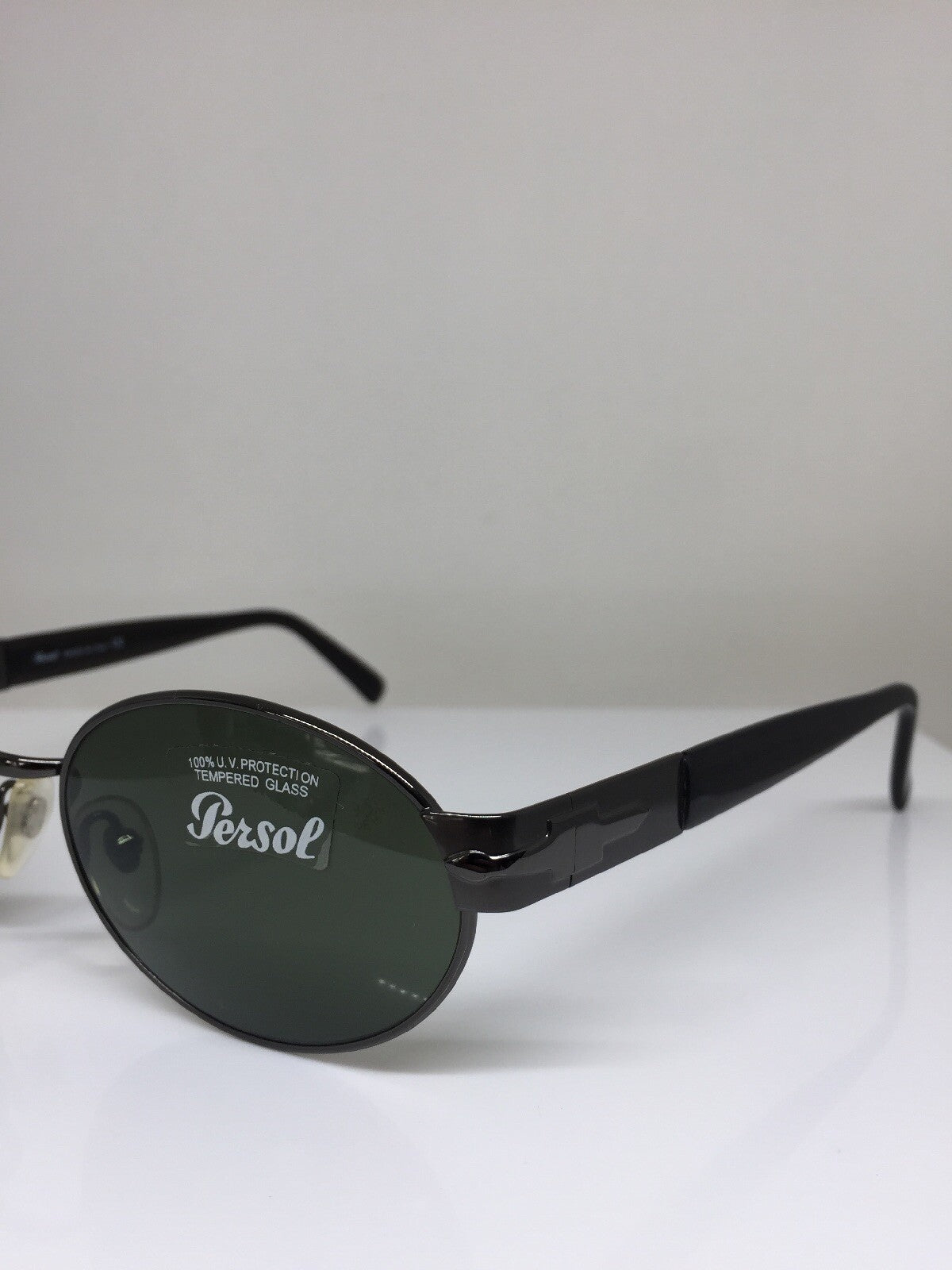 Vintage Persol PE 2058-S Gunmetal Sunglasses - Super Vision Optical