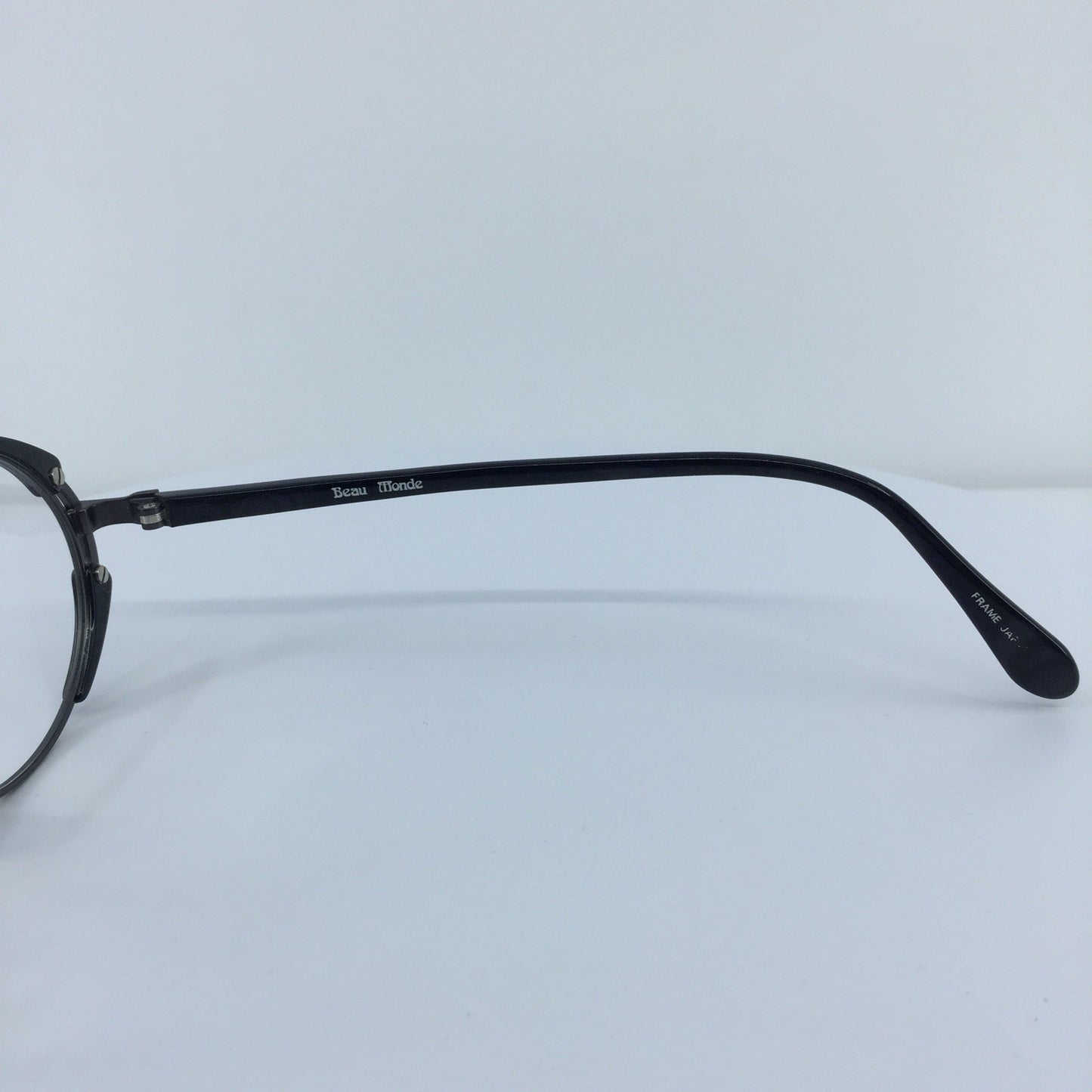 Vintage Beau Monde Collection Norwich Gunmetal Eyeglasses - Super Vision Optical