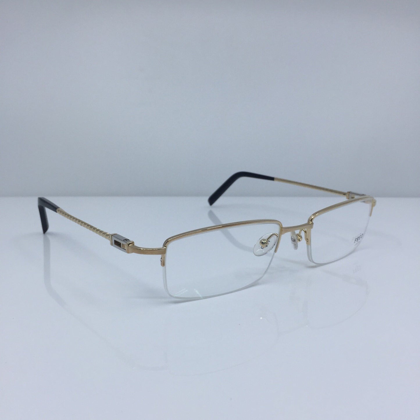 Vintage Fred Lunettes Samoa N2 Opitque Gold Eyeglasses - Super Vision Optical