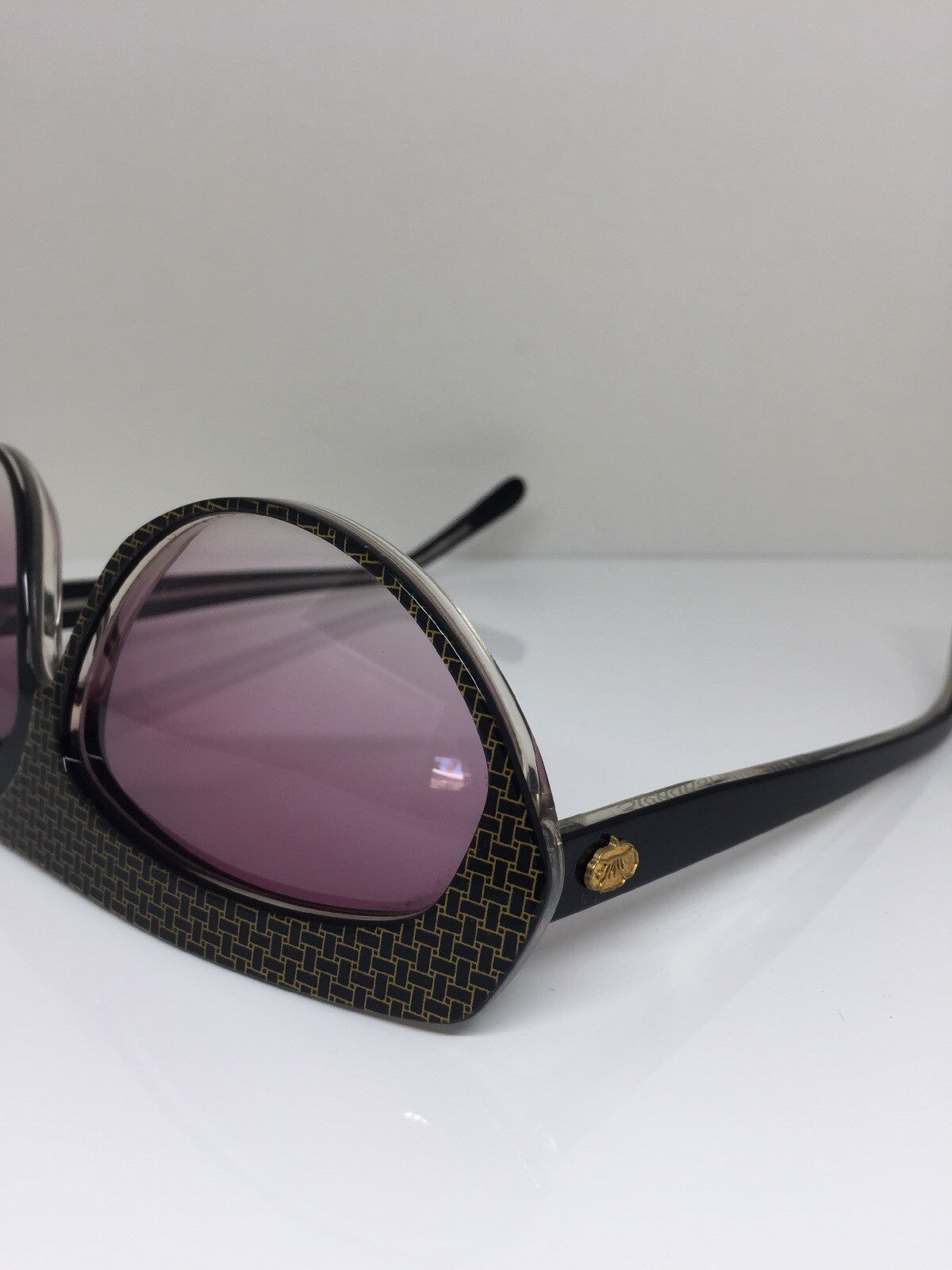 Vintage Stendhal N/A Black Sunglasses - Super Vision Optical