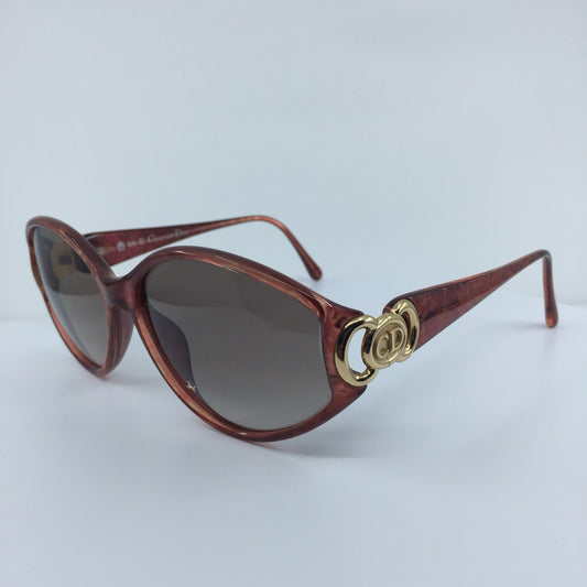 Vintage Christian Dior CD 2850 Gold Sunglasses - Super Vision Optical