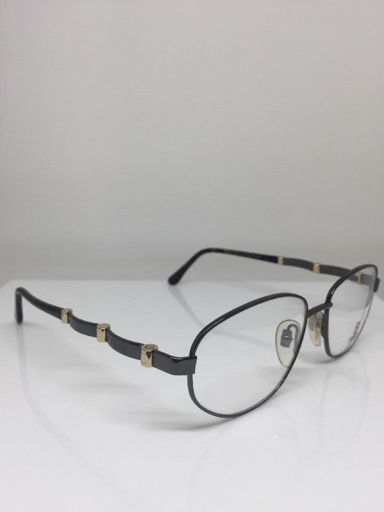 Vintage Fendi VL 7162 Gunmetal Sunglasses - Super Vision Optical