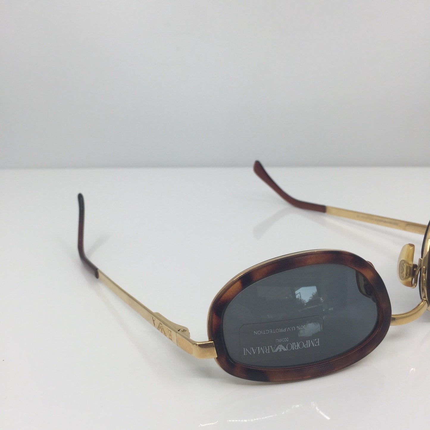 Vintage Emporio Armani EA 084-S Gold Sunglasses - Super Vision Optical