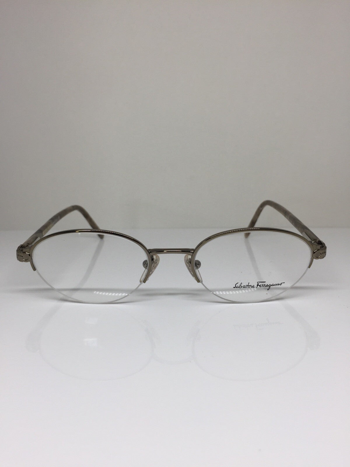 Vintage Salvatore Ferragamo SF 1539 Brown Eyeglasses - Super Vision Optical