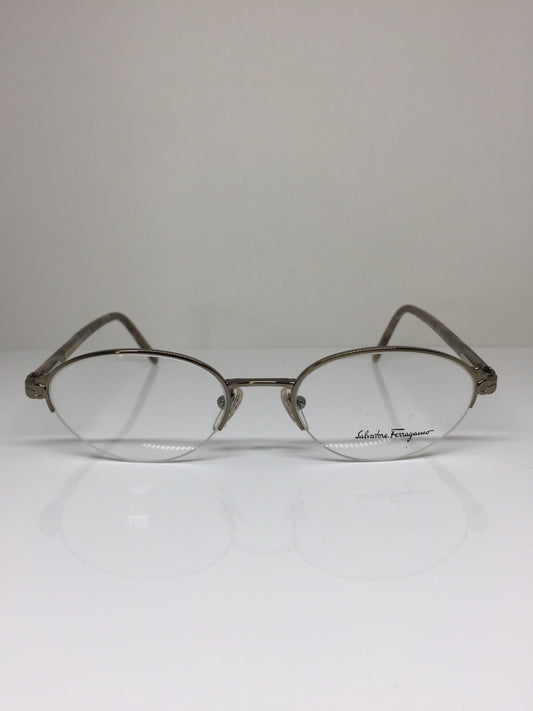 Vintage Salvatore Ferragamo SF 1539 Brown Eyeglasses - Super Vision Optical