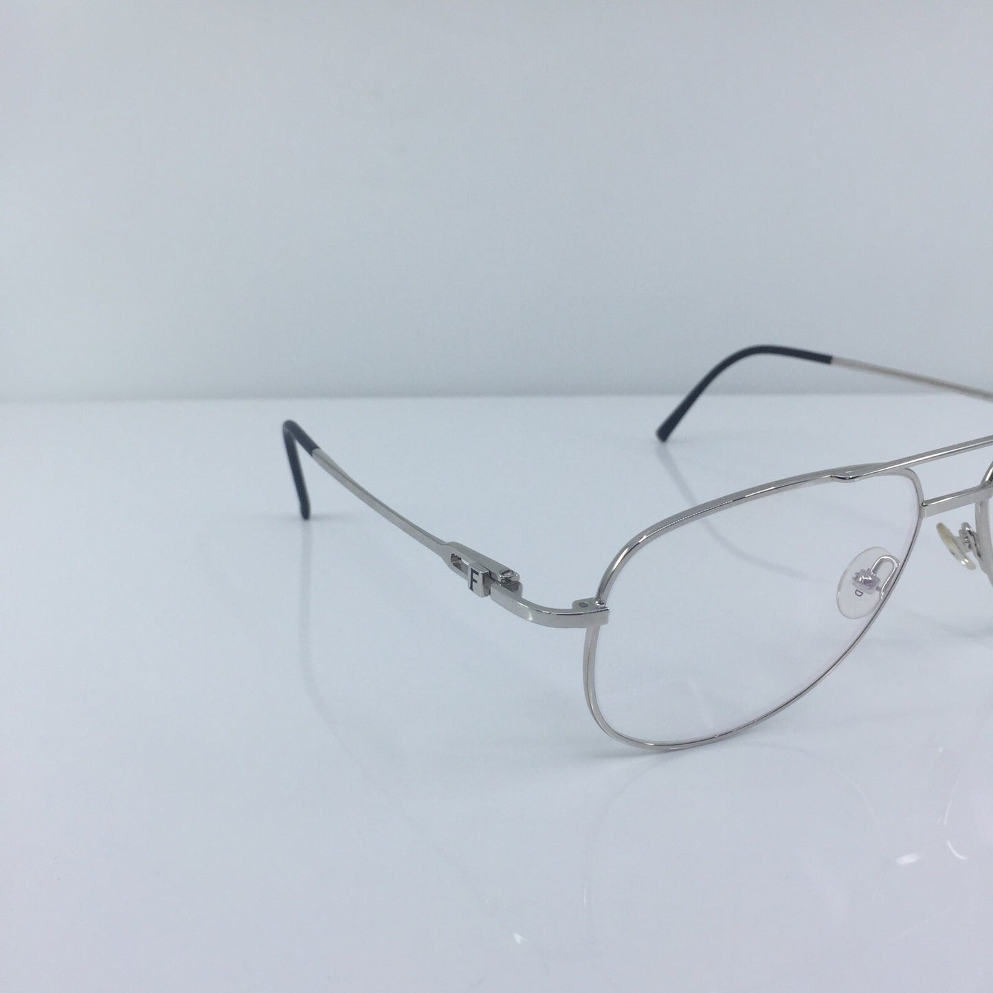 Vintage Fred Lunettes Alaska C2 Silver Eyeglasses - Super Vision Optical