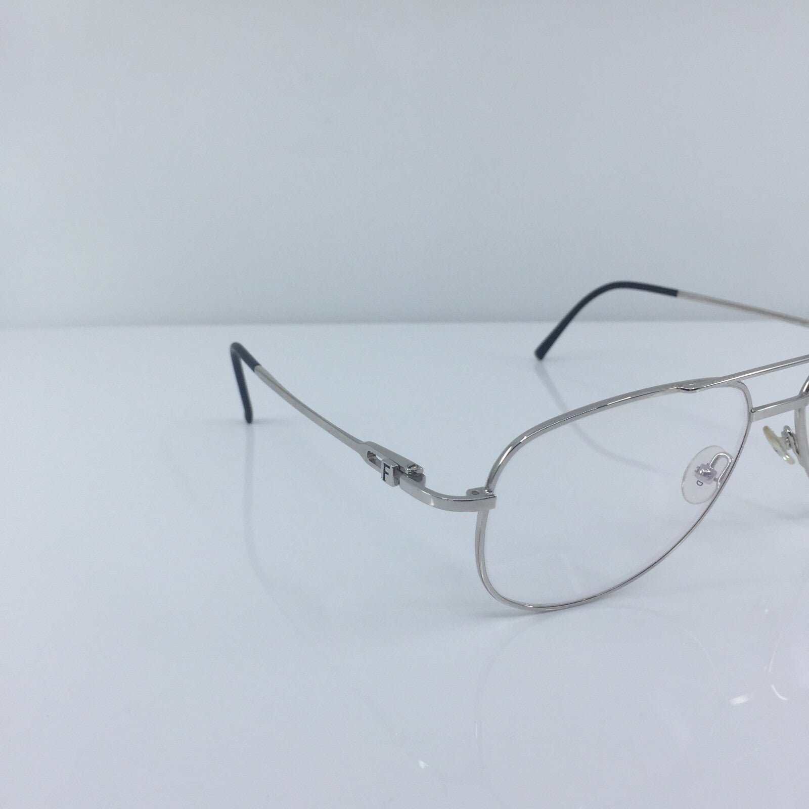 Vintage Fred Lunettes Alaska C2 Silver Eyeglasses - Super Vision Optical