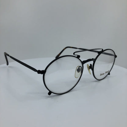 Vintage Beau Monde Collection Knightsbridge Black Eyeglasses - Super Vision Optical