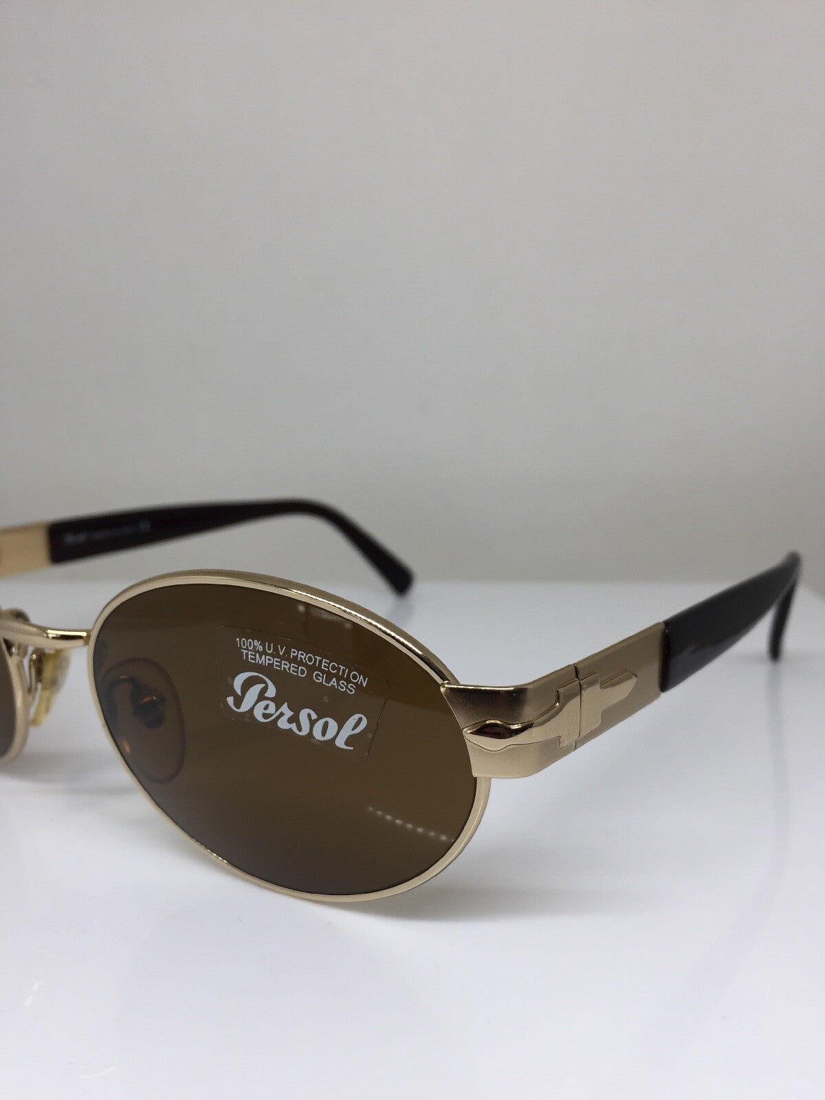 Vintage Persol PE 2058-S Gold Sunglasses - Super Vision Optical