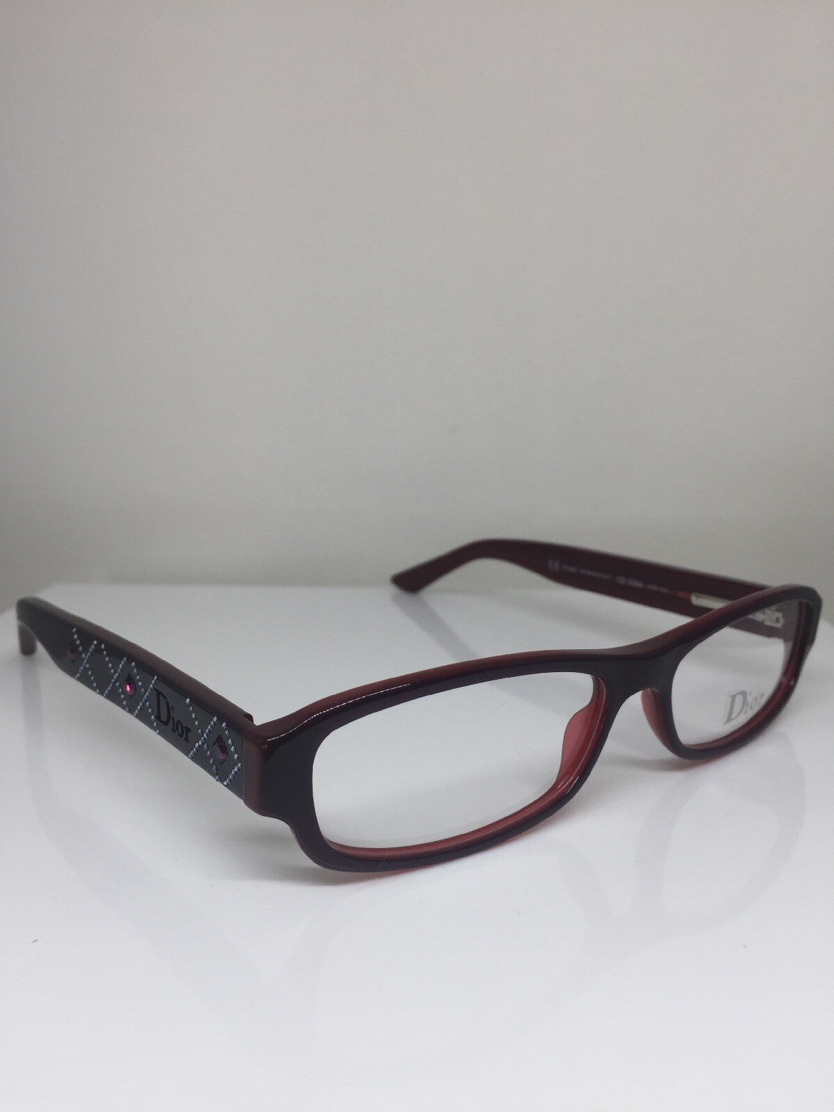 Vintage Christian Dior CD 3084 Red Eyeglasses - Super Vision Optical
