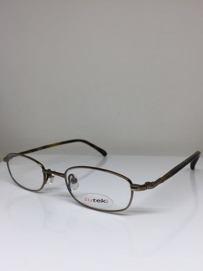 Vintage Suteki Masunaga MASUNAGA 3433 Brown Eyeglasses - Super Vision Optical