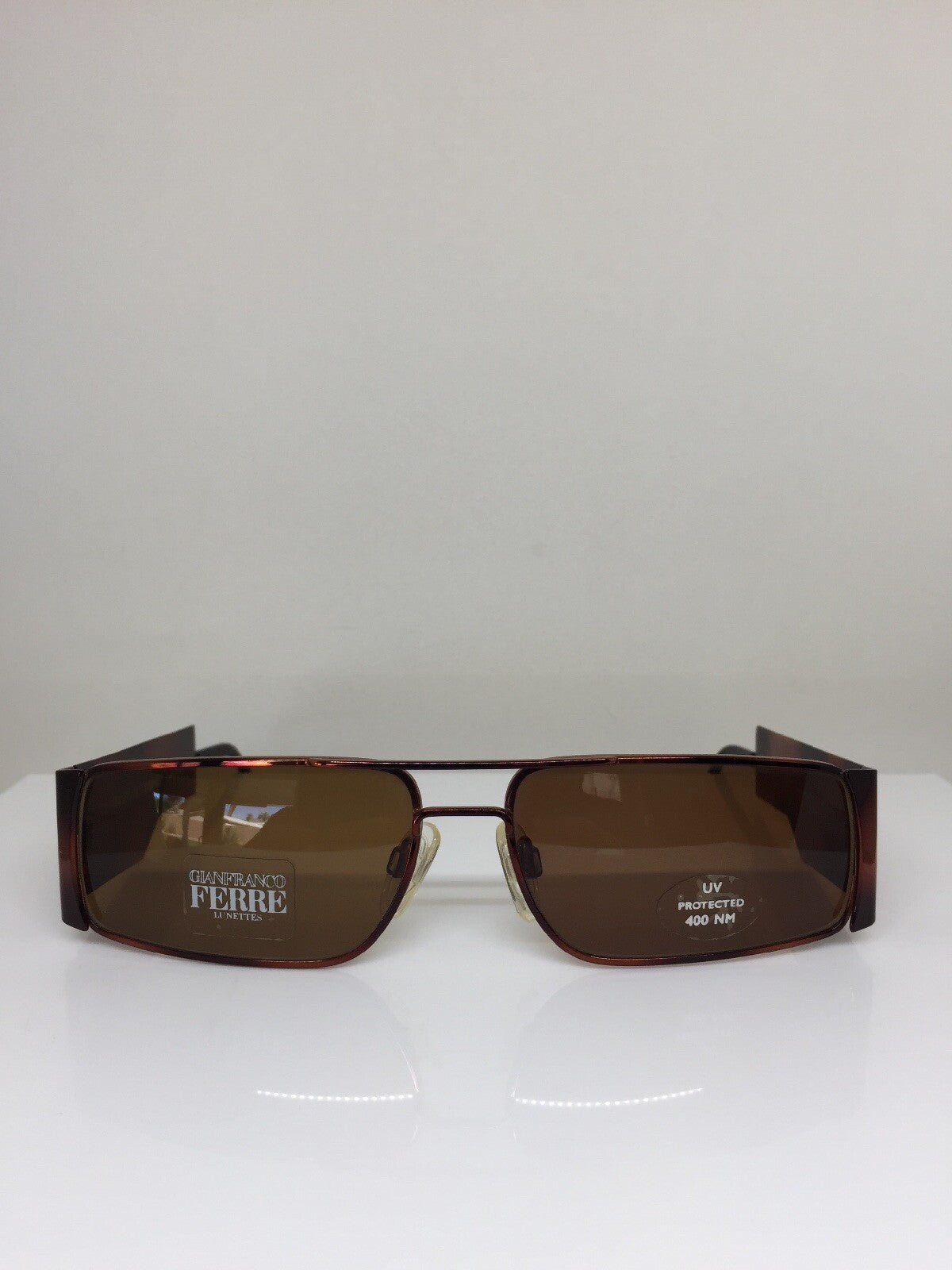 Vintage Gianfranco Ferre GFF 102-S Brown Sunglasses - Super Vision Optical