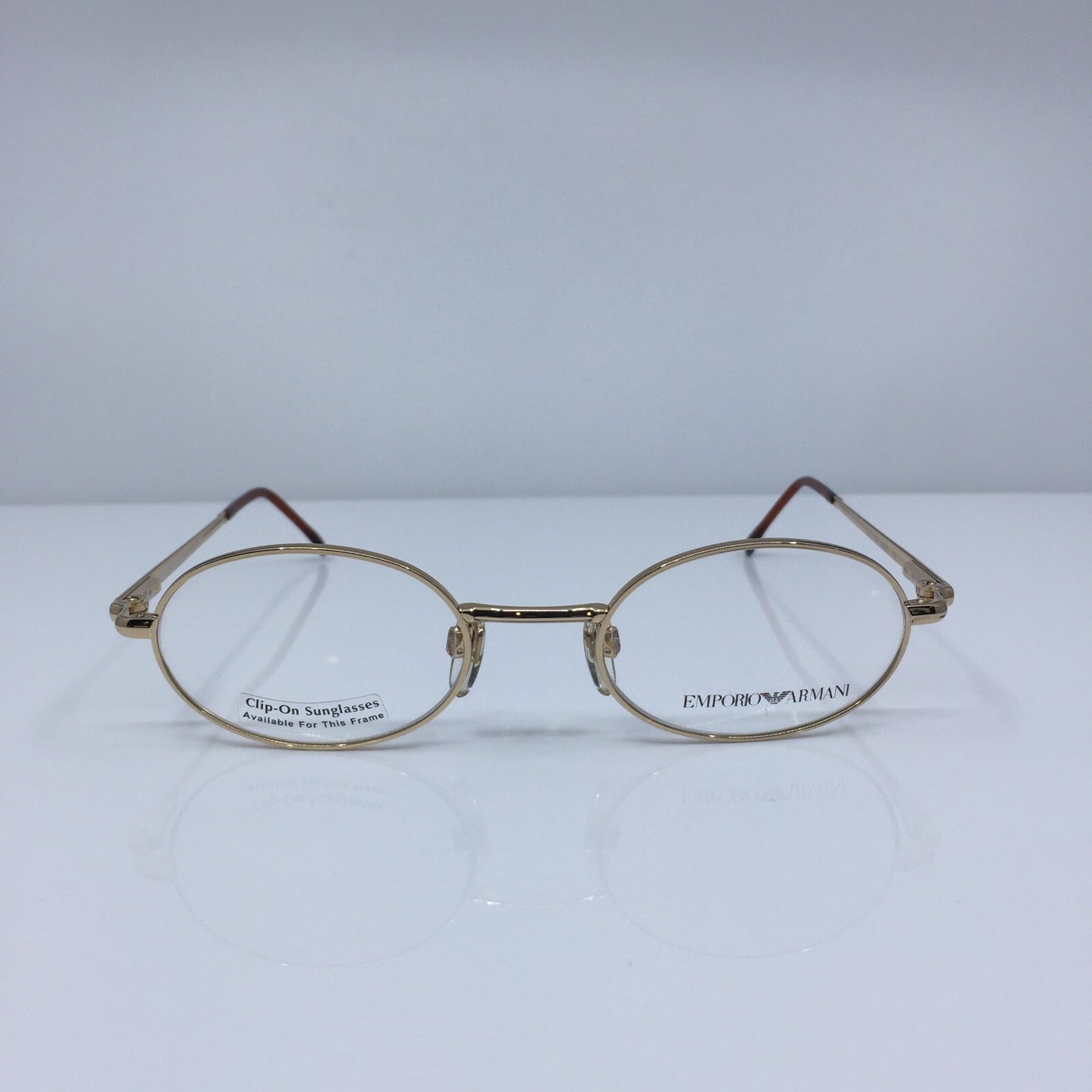 Vintage Emporio Armani EA 077 Gold Eyeglasses - Super Vision Optical