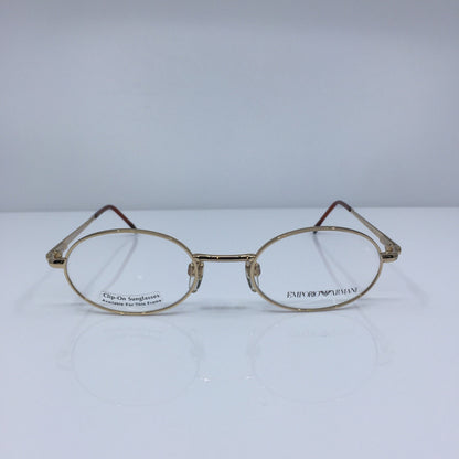Vintage Emporio Armani EA 077 Gold Eyeglasses - Super Vision Optical