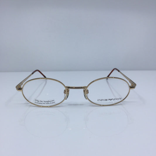 Vintage Emporio Armani EA 077 Gold Eyeglasses - Super Vision Optical
