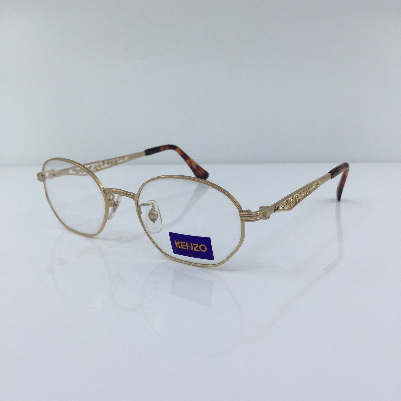 Vintage Kenzo KE 2898 Gold Eyeglasses - Super Vision Optical