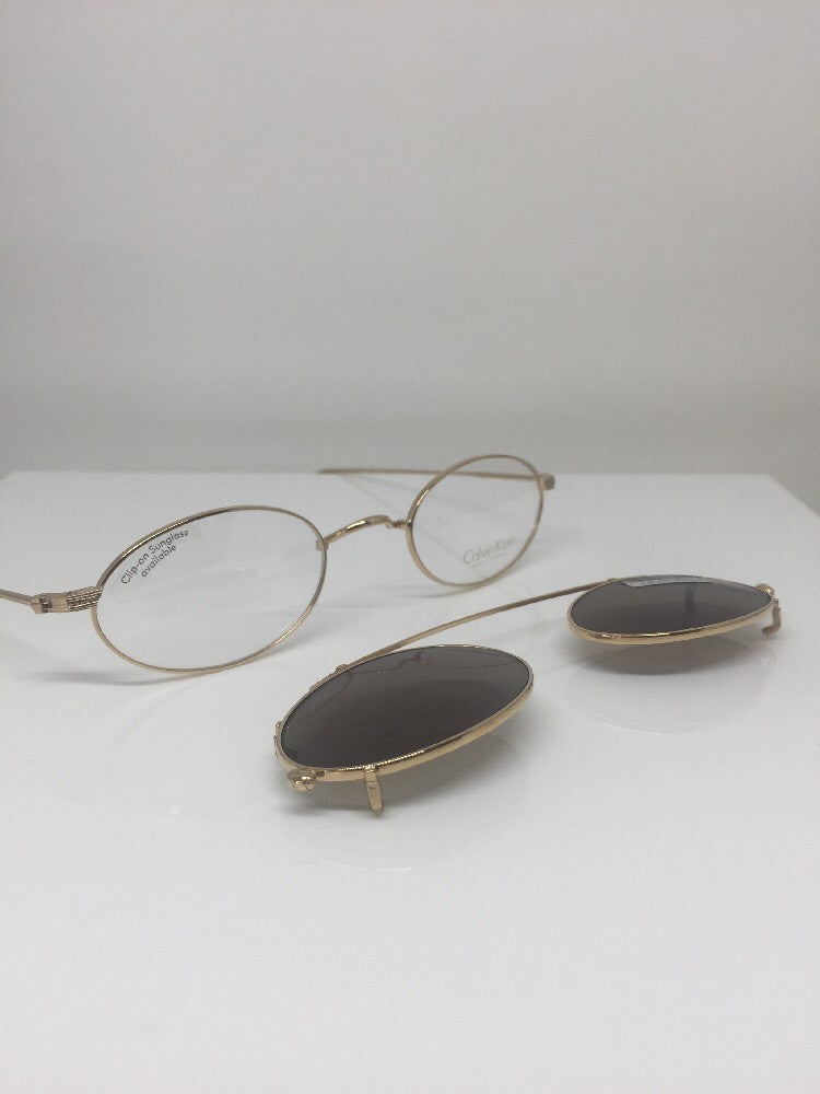 Vintage Calvin Klein Classic Edition C5 Gold Sunglasses - Super Vision Optical
