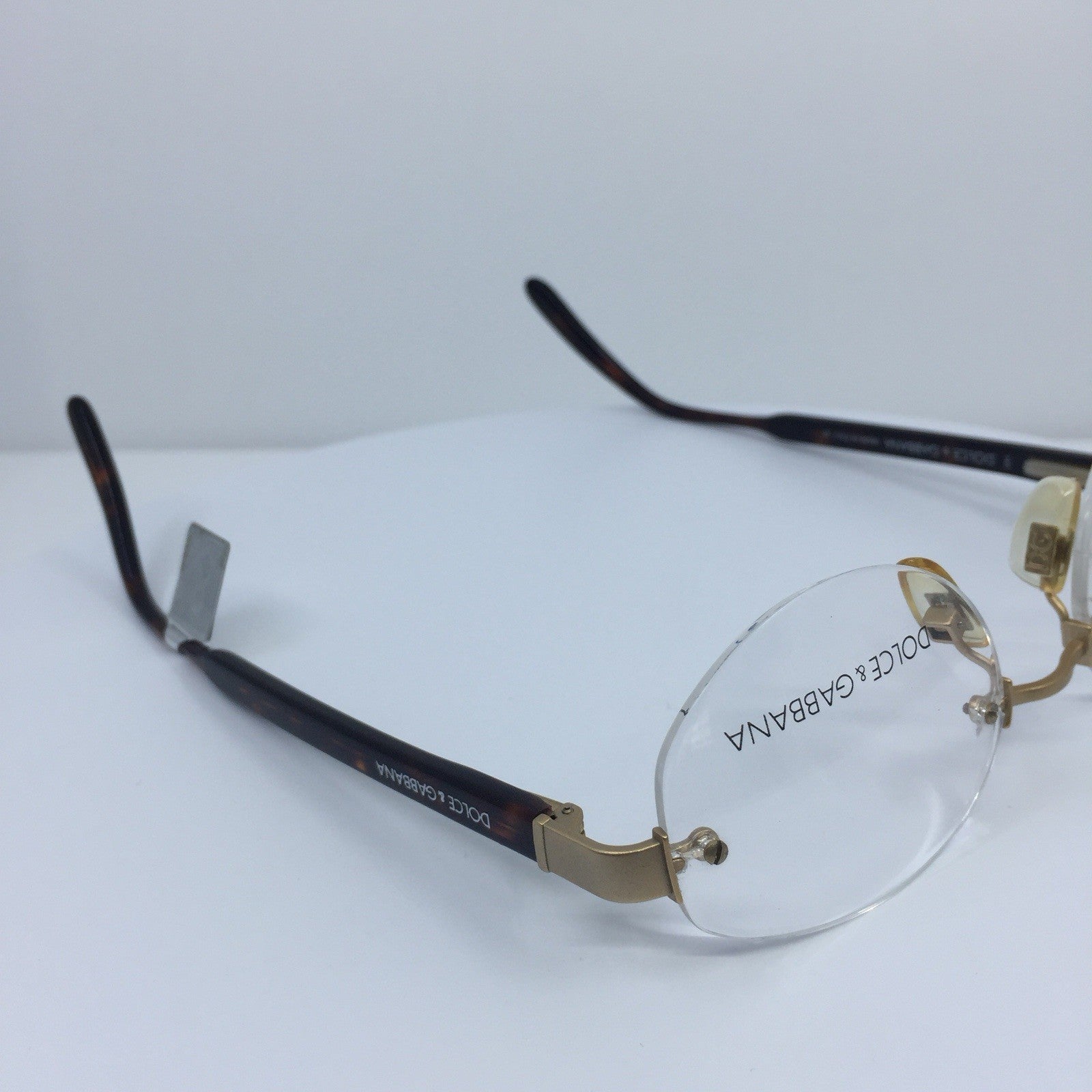Vintage Dolce & Gabbana DG 109 Tortoise Eyeglasses - Super Vision Optical