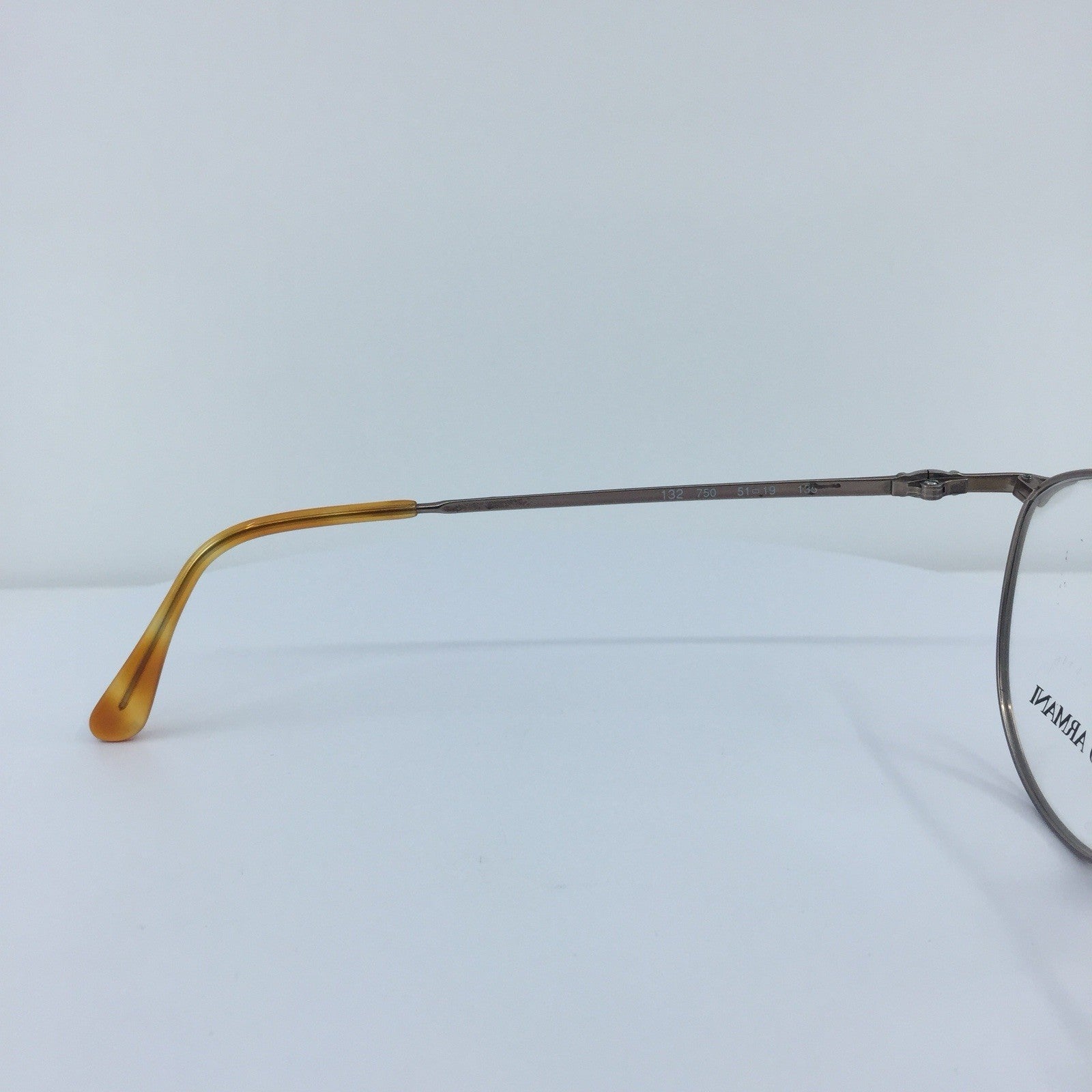 Vintage Giorgio Armani GA 132 Brown Sunglasses - Super Vision Optical