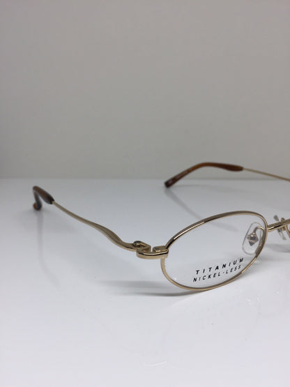 Vintage Jean Paul Gaultier JPG 55-0034 Gold Eyeglasses - Super Vision Optical