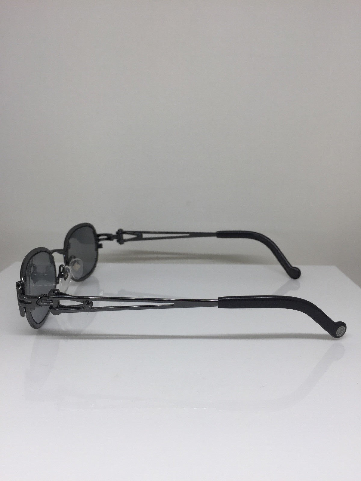 Vintage Jean Paul Gaultier JPG 56-0004 Gunmetal Sunglasses - Super Vision Optical