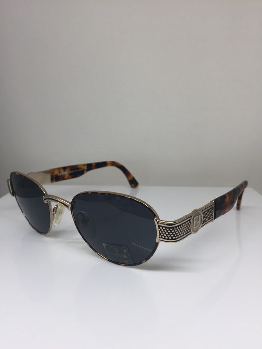 Vintage Fendi FS 145 Tortoise Sunglasses - Super Vision Optical
