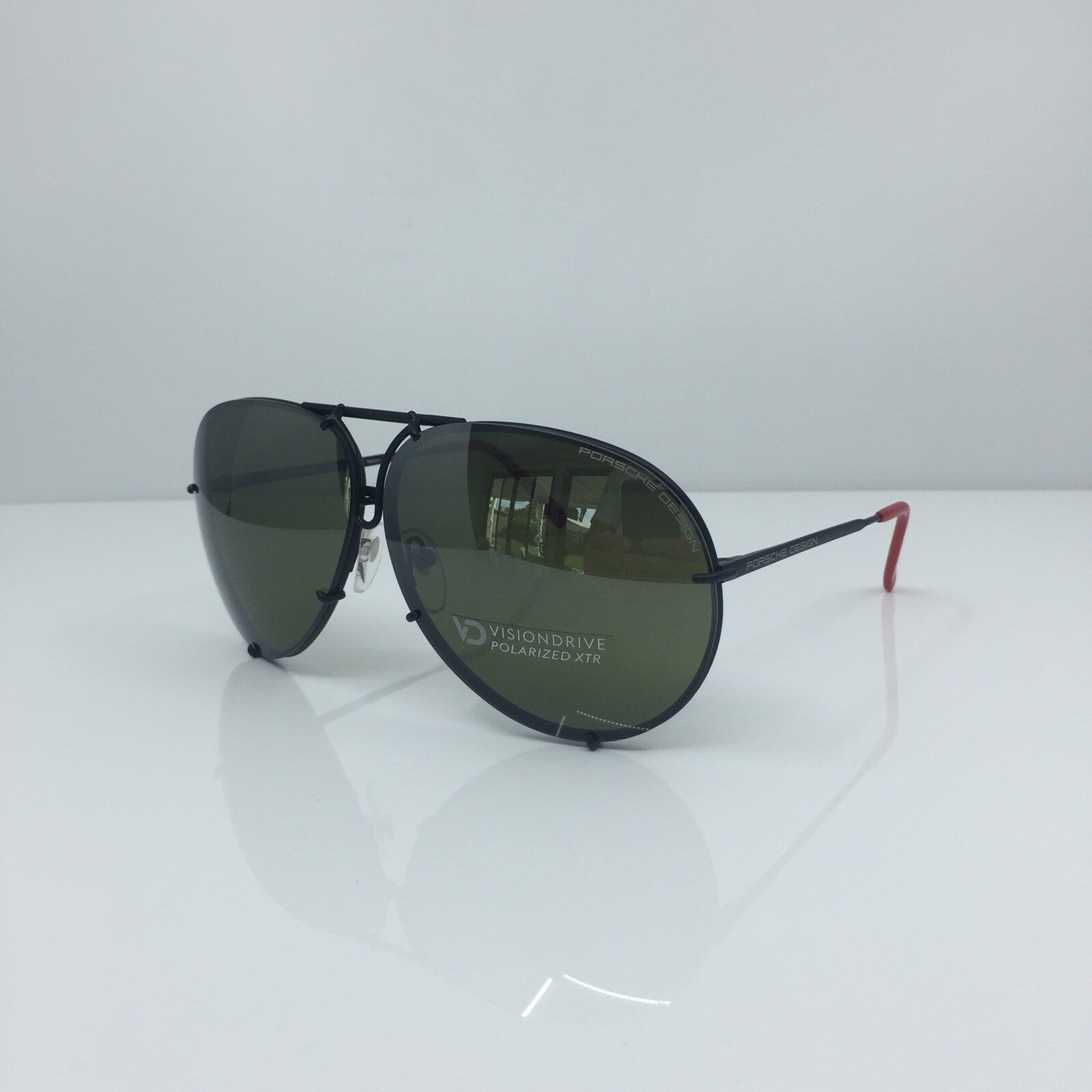 Vintage Porsche Design P8478 Black Sunglasses - Super Vision Optical