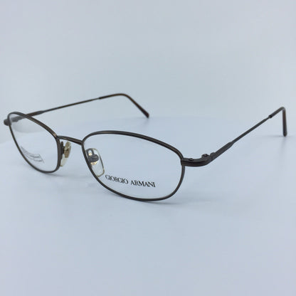 Vintage Giorgio Armani GA 1006 Brown Eyeglasses - Super Vision Optical