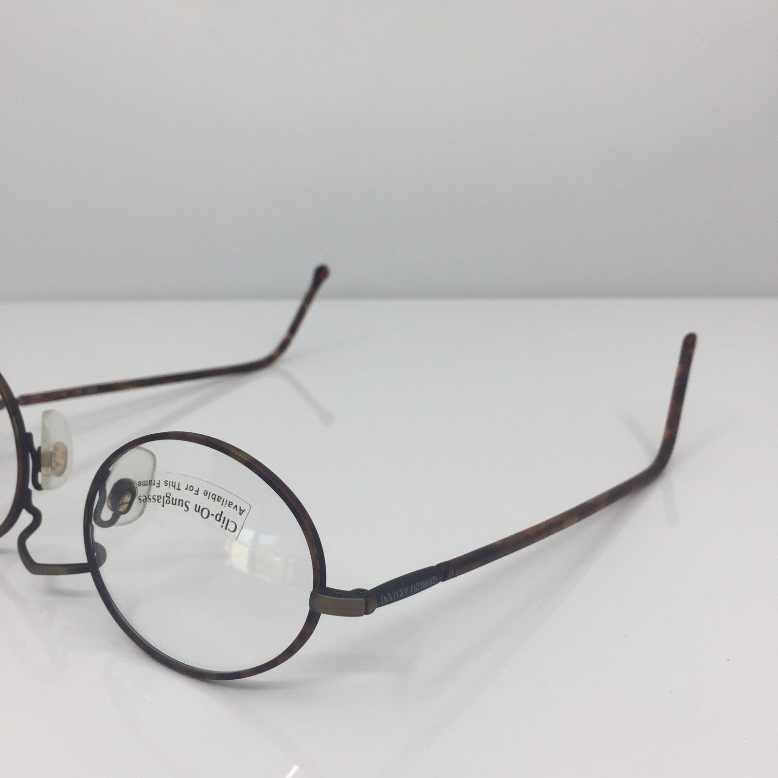 Vintage Giorgio Armani GA 240 Tortoise Eyeglasses - Super Vision Optical