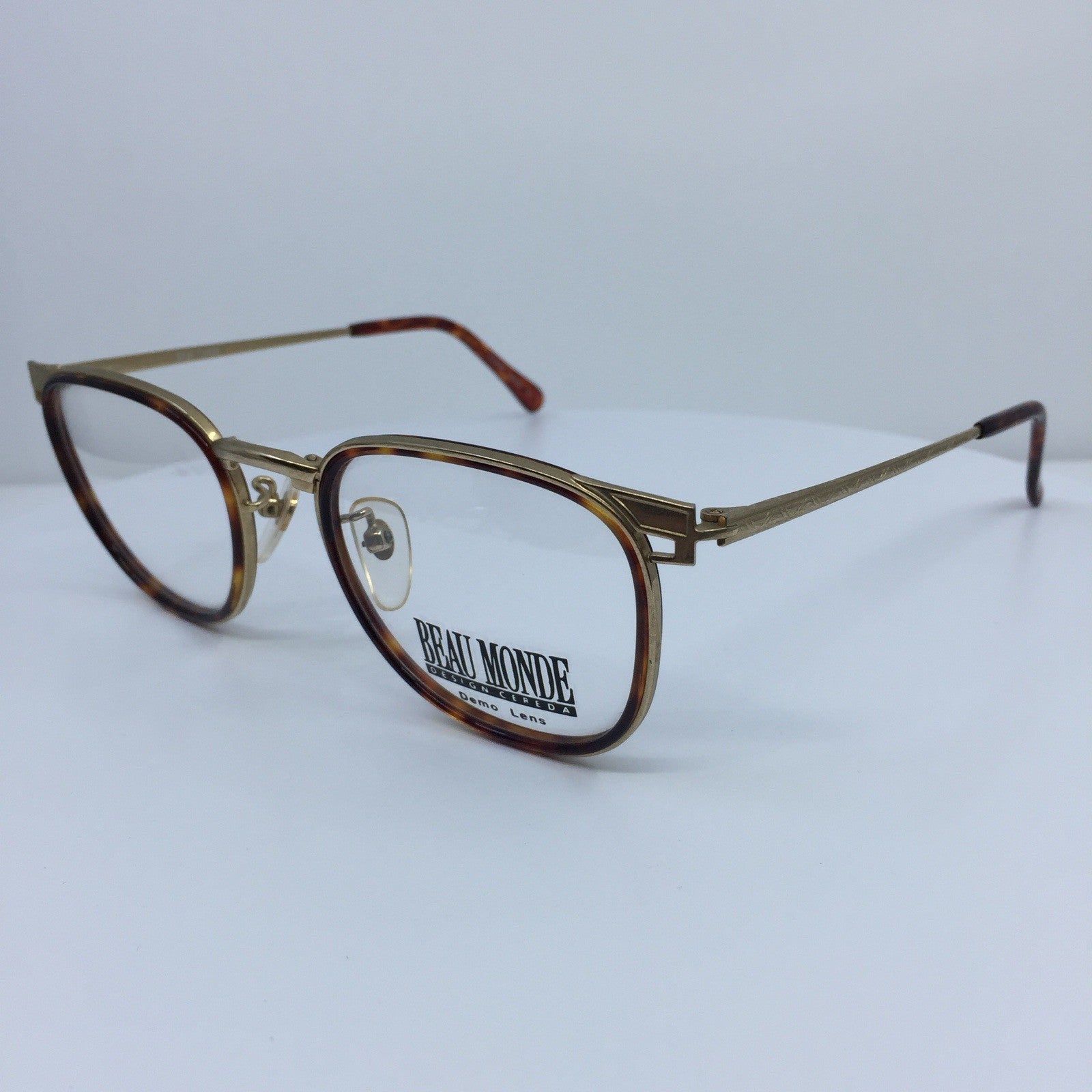 Vintage Beau Monde Collection Buxton Tortoise Eyeglasses - Super Vision Optical
