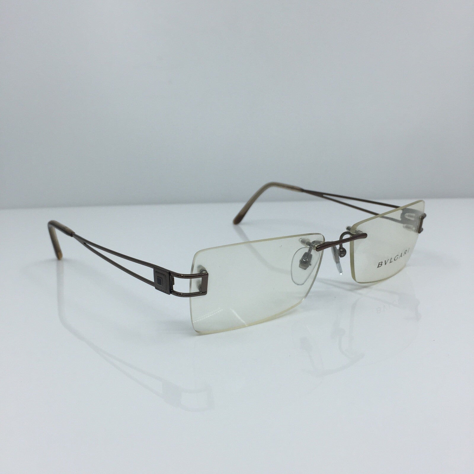 Vintage Bvlgari BVL 249 Brown Sunglasses - Super Vision Optical