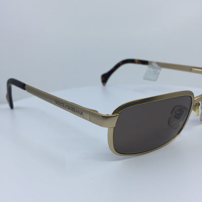 Vintage Dolce & Gabbana DG 320/S Gold Sunglasses - Super Vision Optical