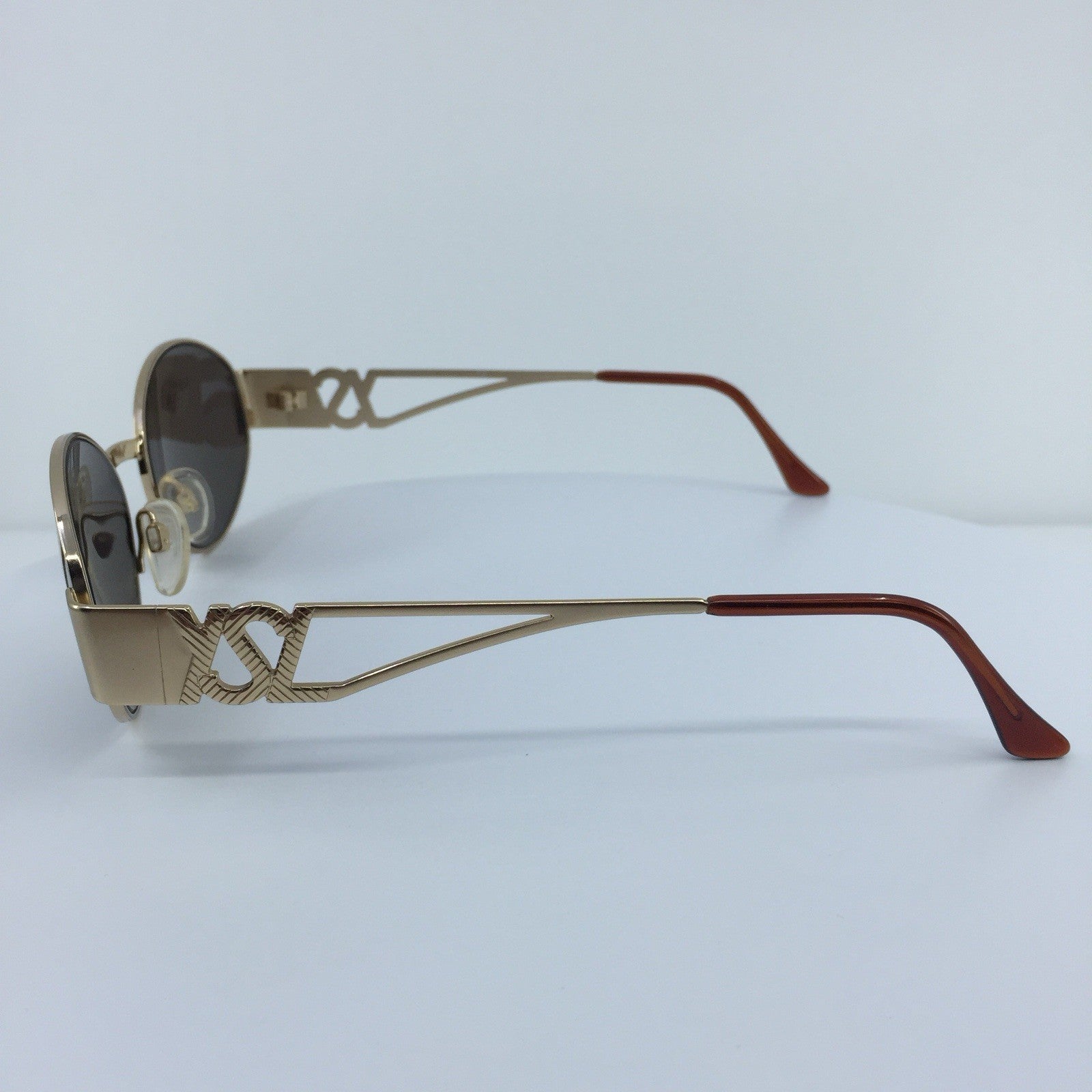 Vintage Saint Laurent YSL 6039 Gold Sunglasses - Super Vision Optical