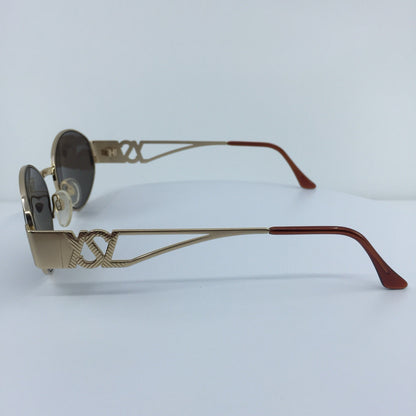 Vintage Saint Laurent YSL 6039 Gold Sunglasses - Super Vision Optical