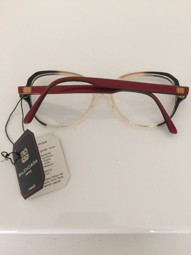 Vintage Balenciaga 2719 RD Gold Eyeglasses - Super Vision Optical