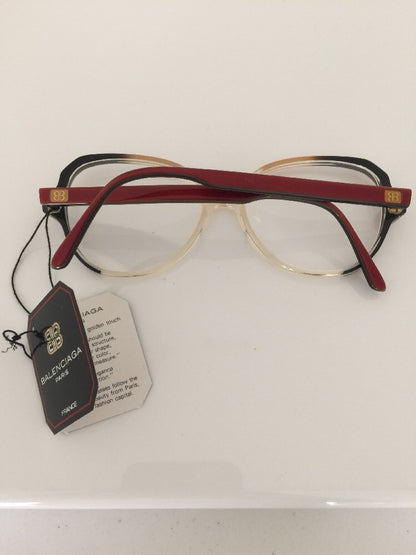 Vintage Balenciaga 2719 RD Gold Eyeglasses - Super Vision Optical