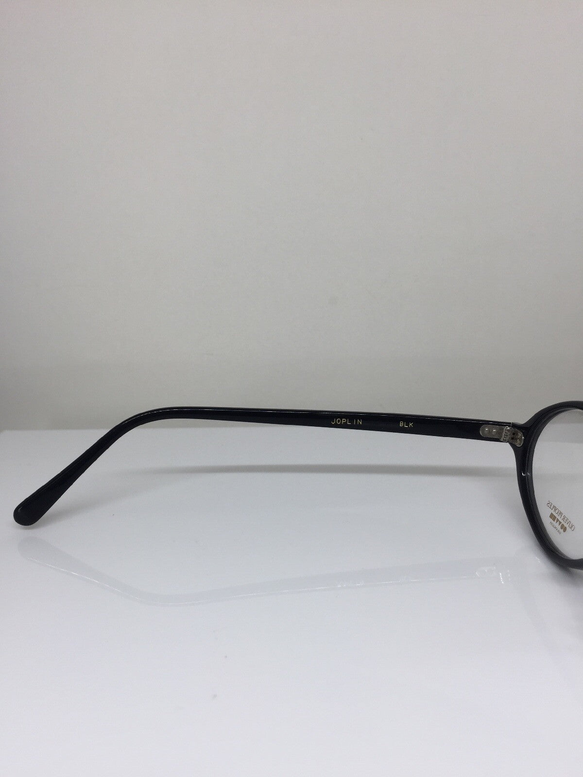 Vintage Oliver Peoples OP Joplin Black Eyeglasses - Super Vision Optical