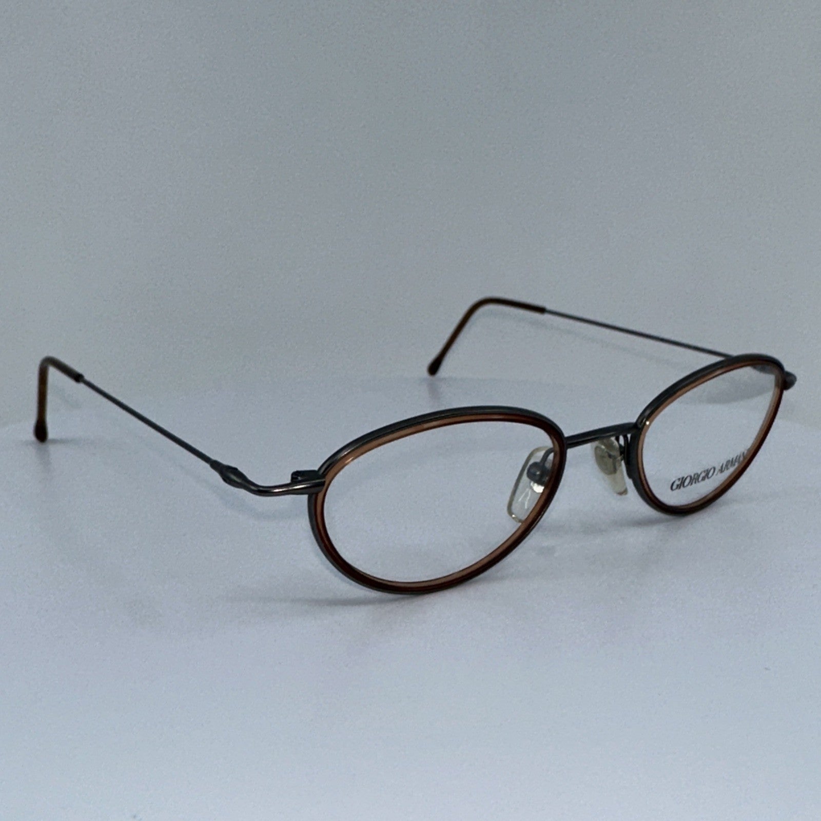 Vintage Giorgio Armani GA 1011 Black Eyeglasses - Super Vision Optical