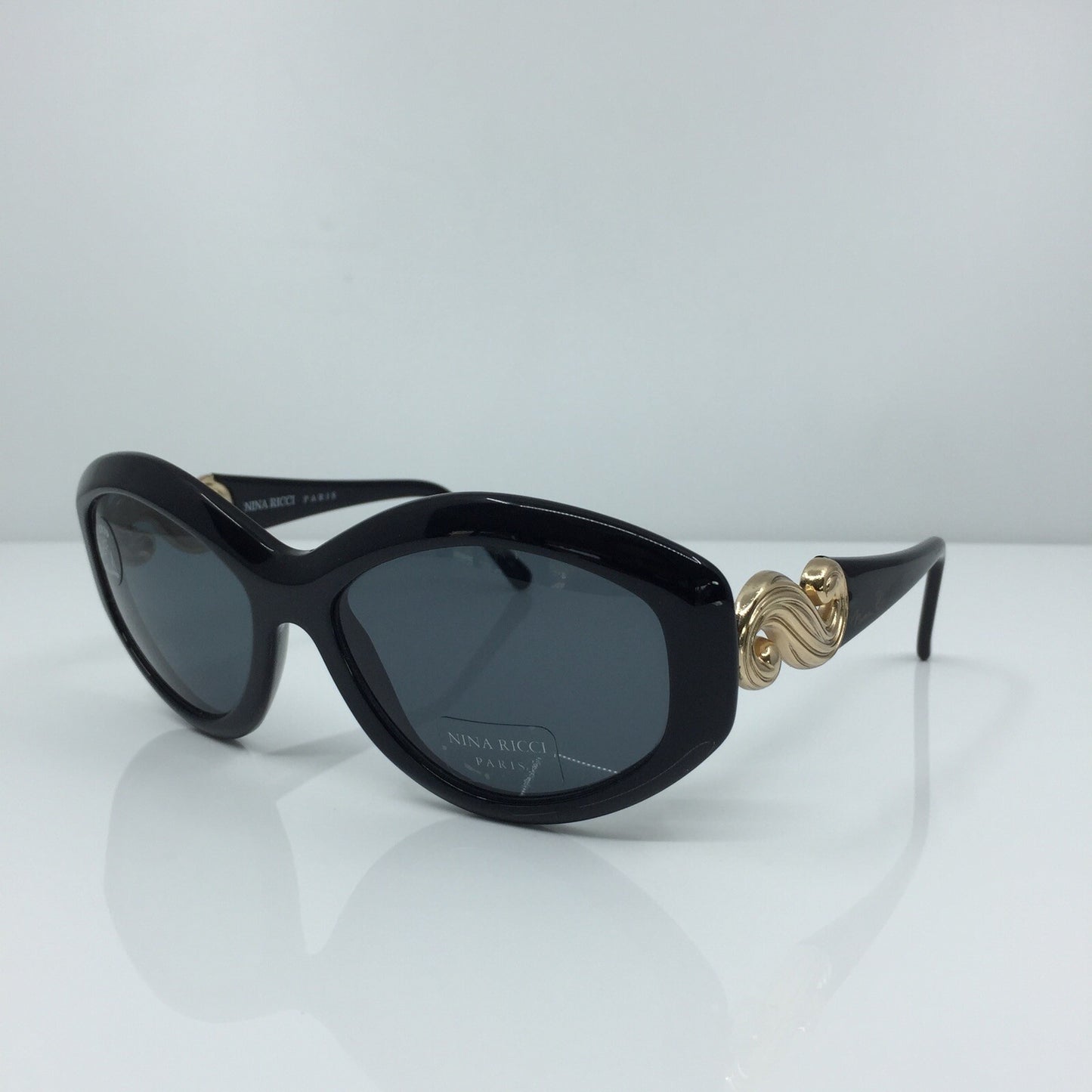 Vintage Nina Ricci NINA RICCI NR 3058 Black Sunglasses - Super Vision Optical