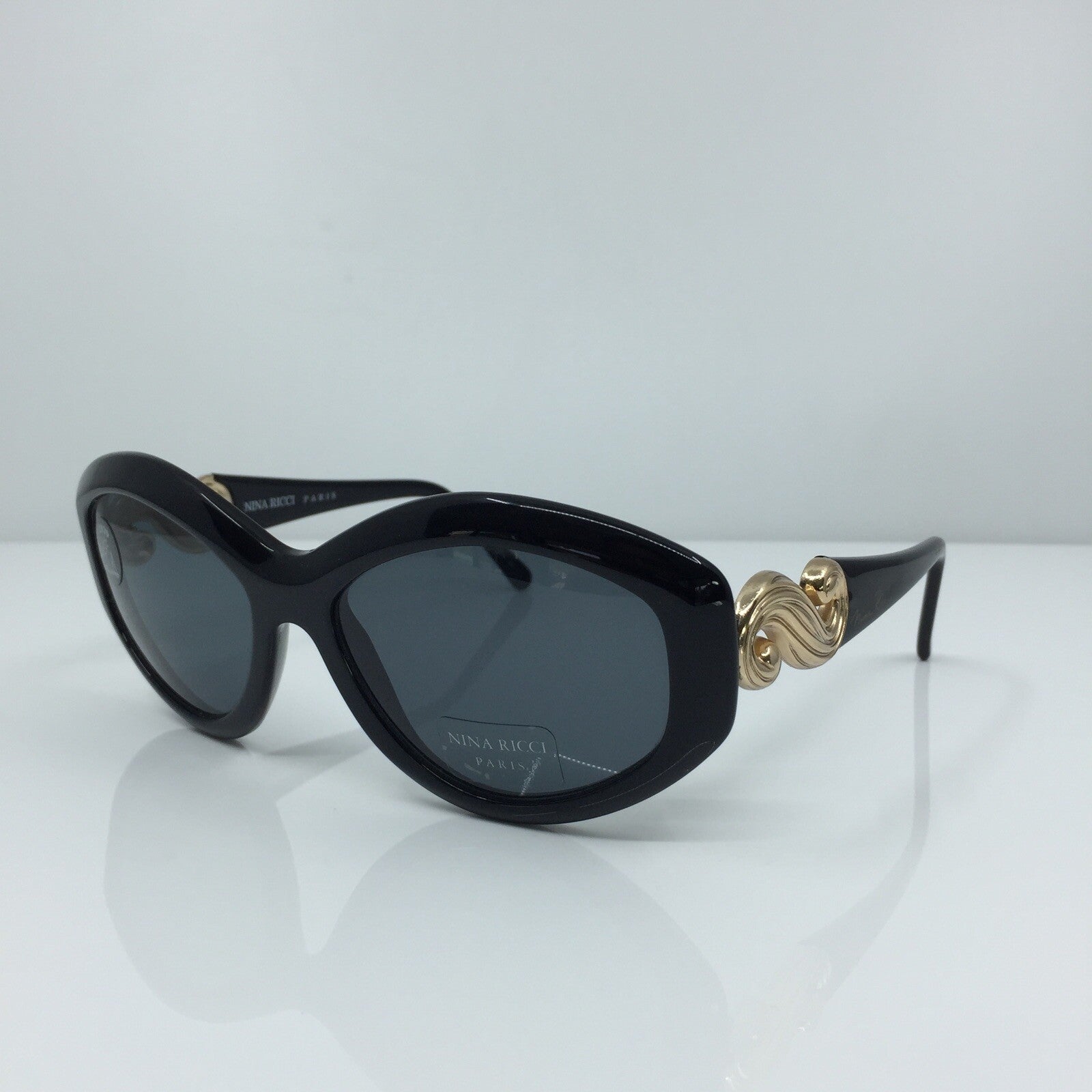 Vintage Nina Ricci NINA RICCI NR 3058 Black Sunglasses - Super Vision Optical