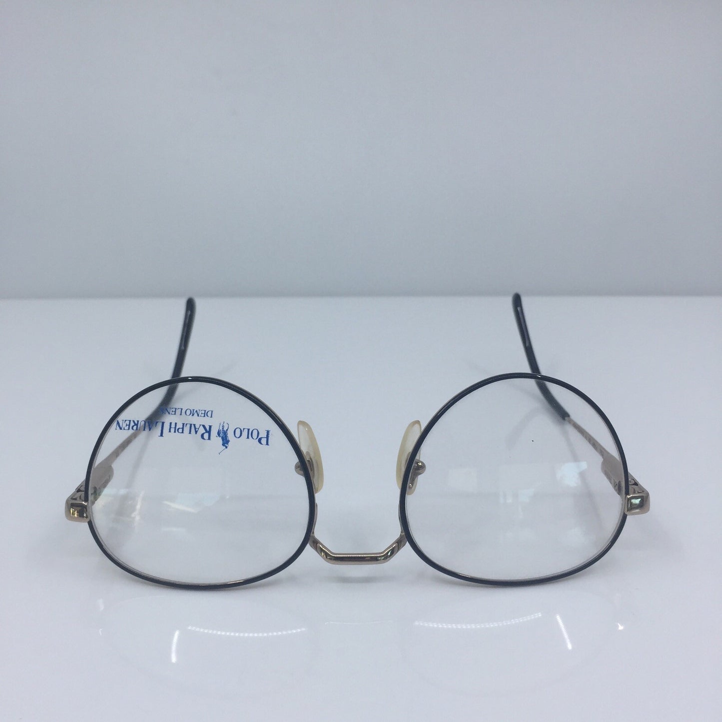 Vintage Ralph Lauren Polo Prep 80 Black Eyeglasses - Super Vision Optical