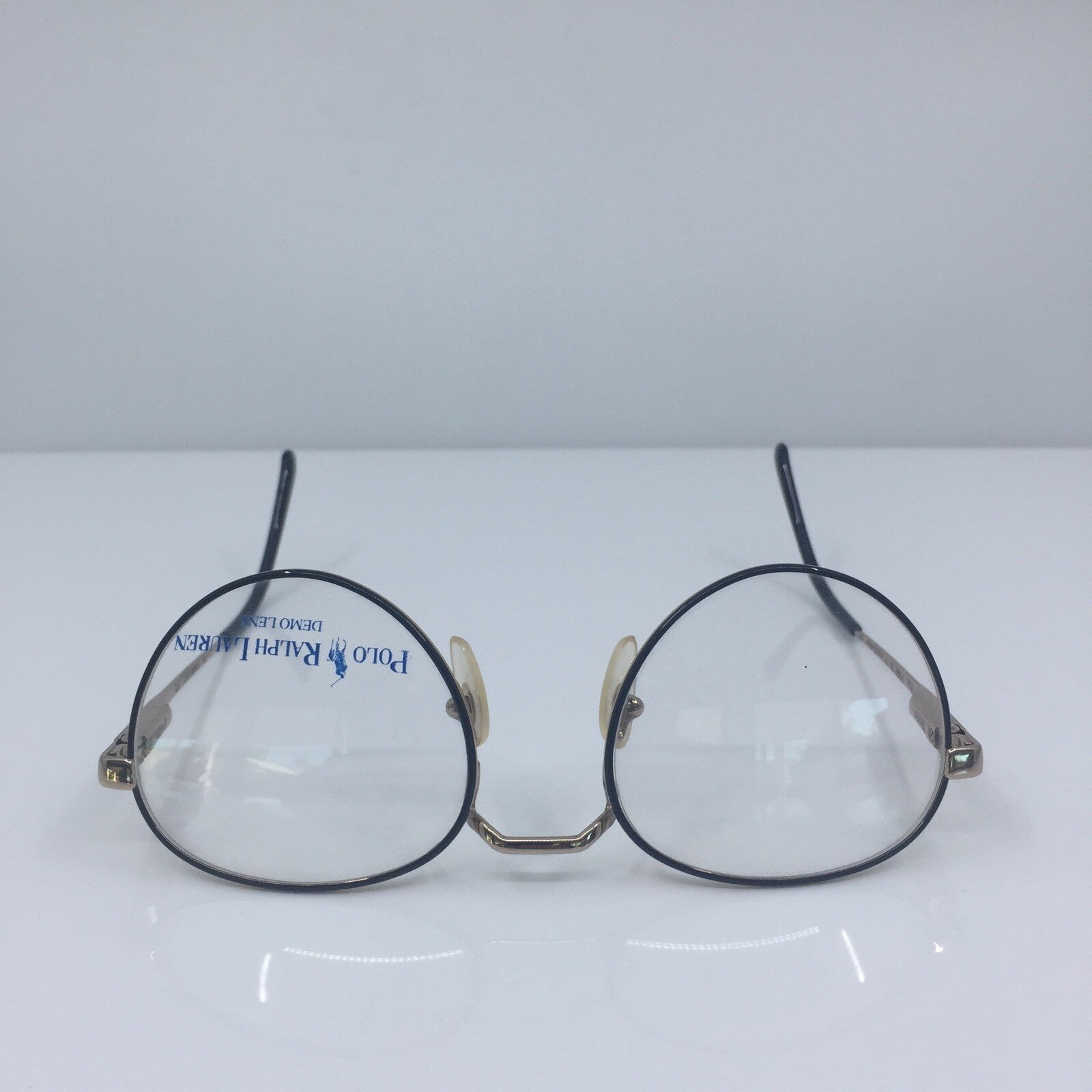 Vintage Ralph Lauren Polo Prep 80 Black Eyeglasses - Super Vision Optical