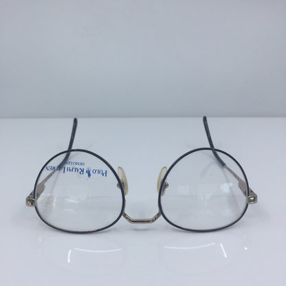 Vintage Ralph Lauren Polo Prep 80 Black Eyeglasses - Super Vision Optical