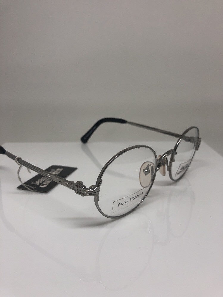 Vintage Jean Paul Gaultier JPG 55-4181 Silver Sunglasses - Super Vision Optical