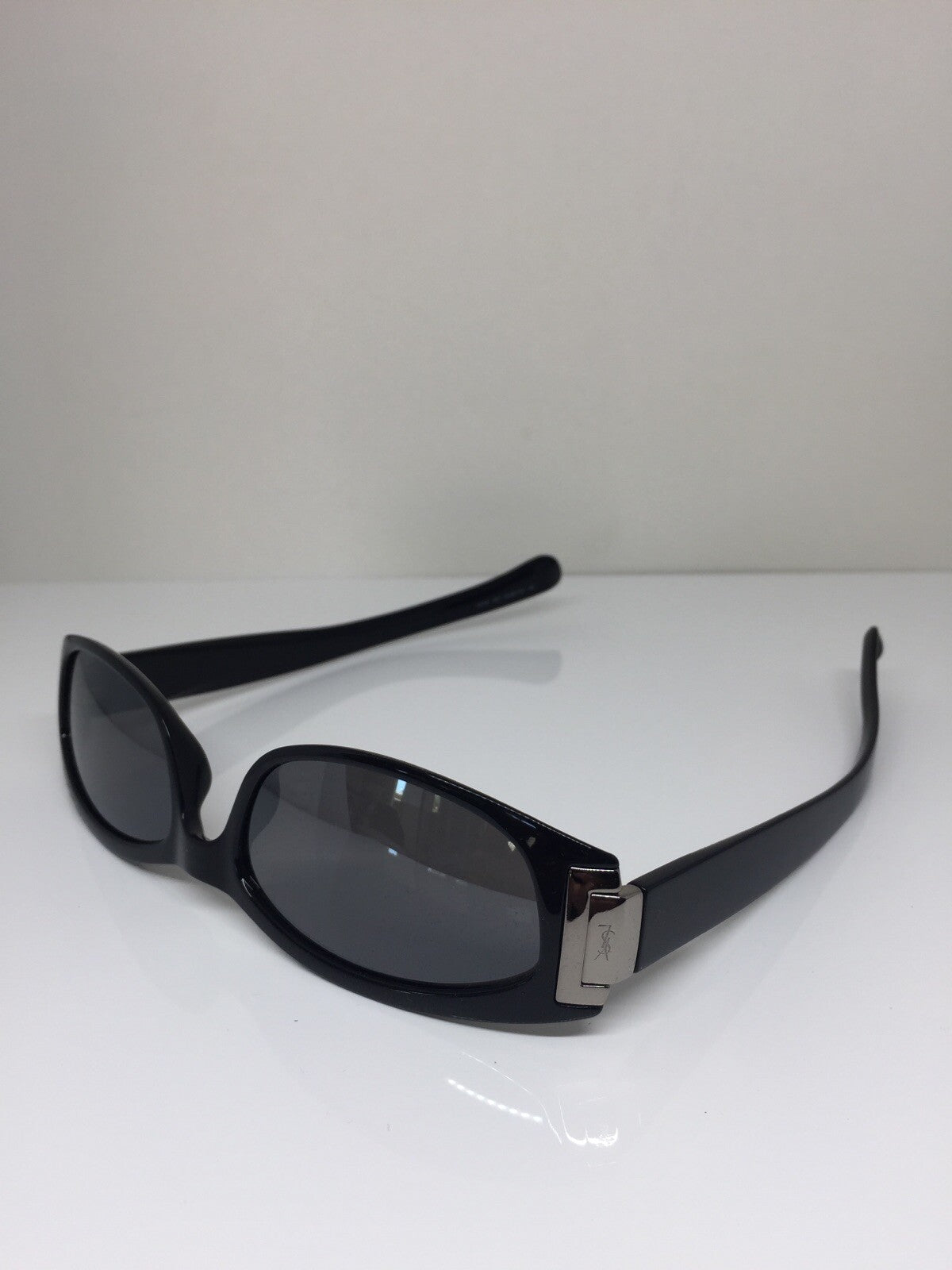 Vintage Yves Saint Laurent YSL 6004/S Black Sunglasses - Super Vision Optical