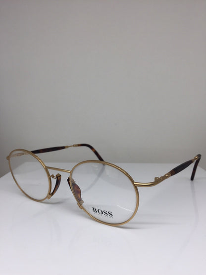 Vintage Hugo Boss HB 4707 Gold Sunglasses - Super Vision Optical