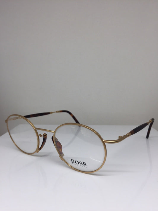 Vintage Hugo Boss HB 4707 Gold Sunglasses - Super Vision Optical