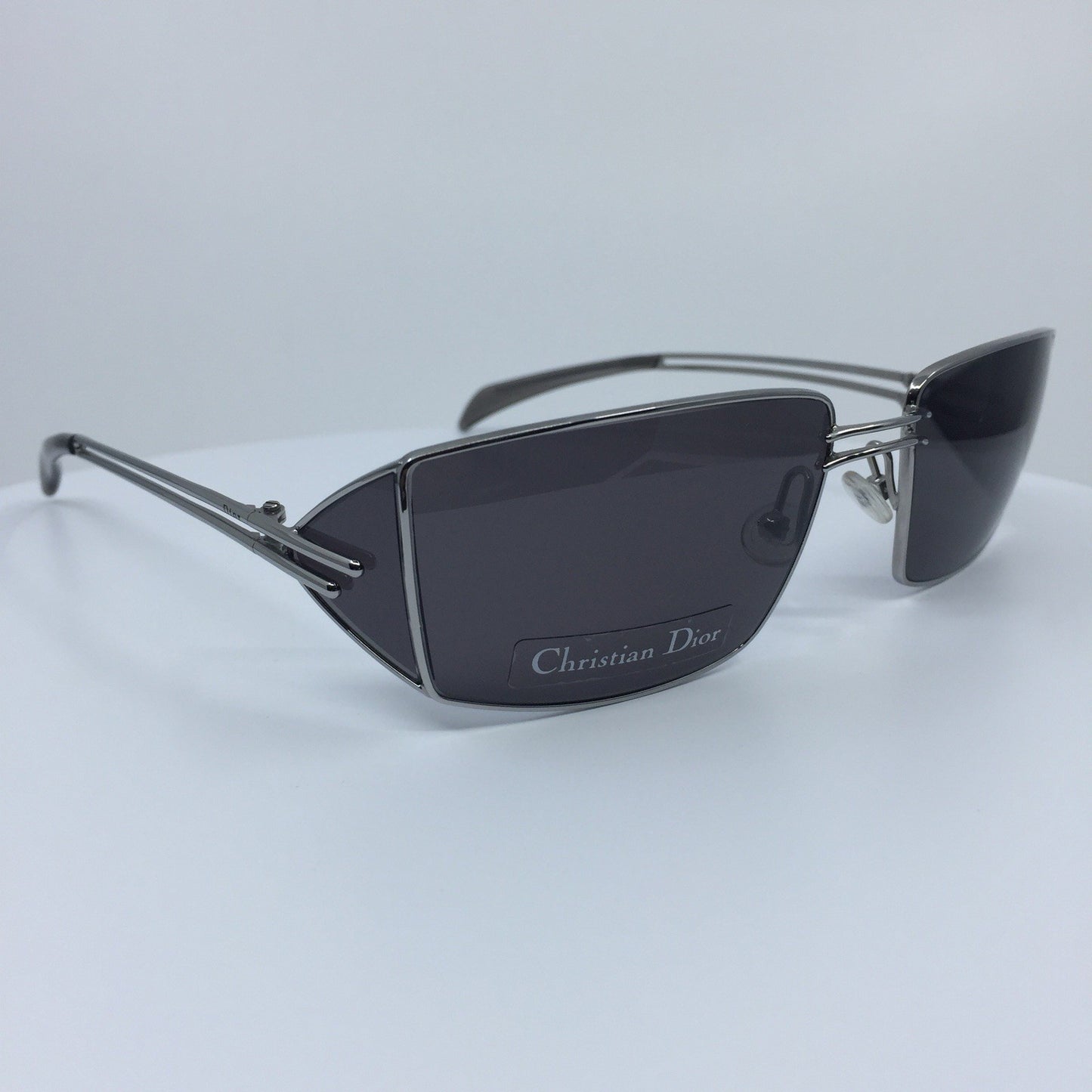 Vintage Christian Dior CD Dior Macho Silver Sunglasses - Super Vision Optical
